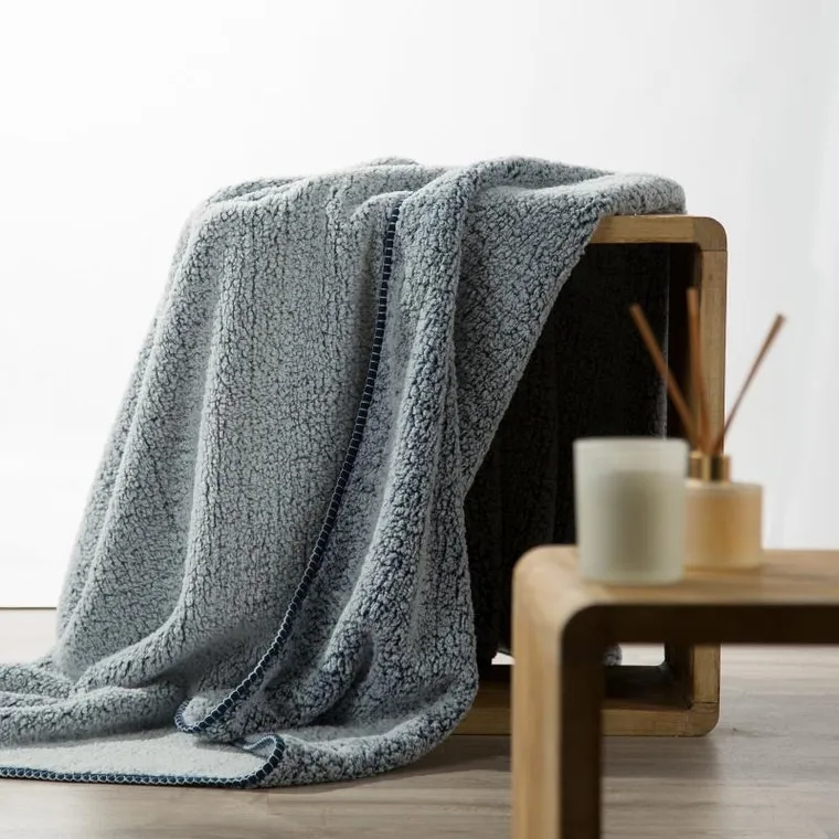 Eurofirany, koc koala, 150-200 cm, granatowy