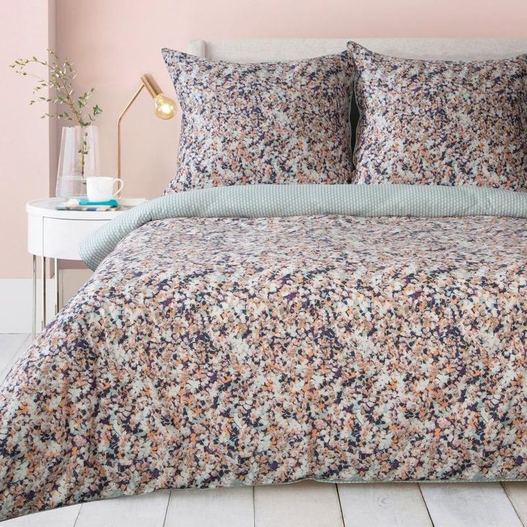 Eurofirany, komplet pościeli, Esprit, 160-200 cm, fioletowy