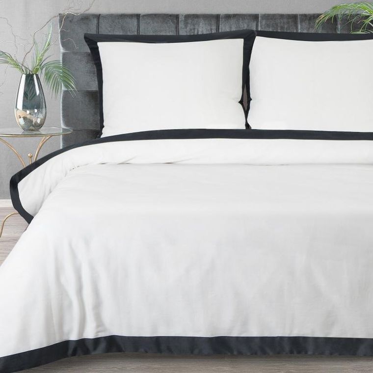 Eurofirany, komplet pościeli, Laura, 220-200 cm, biały