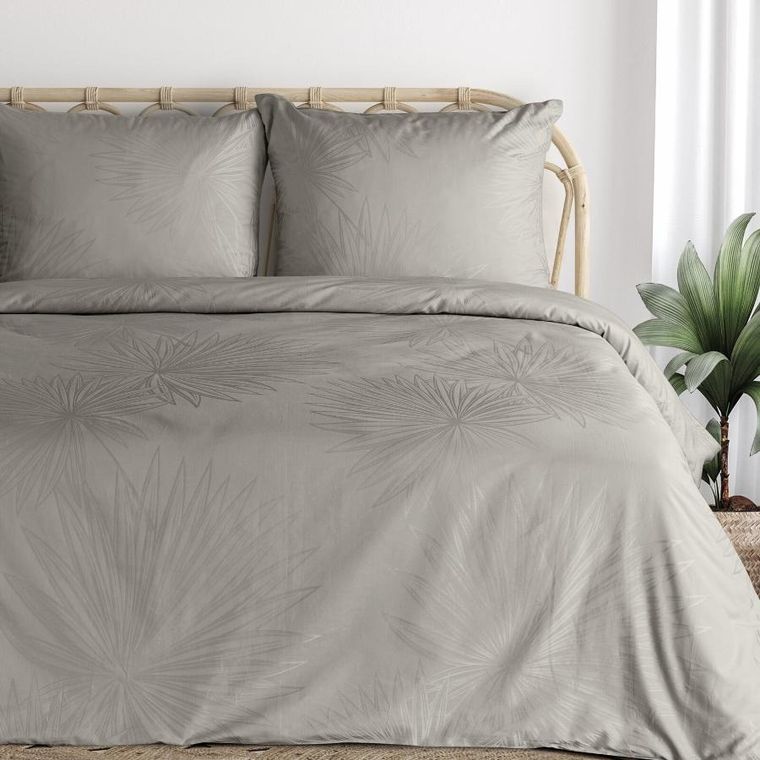 Eurofirany, komplet pościeli, Żak, 160-200 cm, szarobeżowy