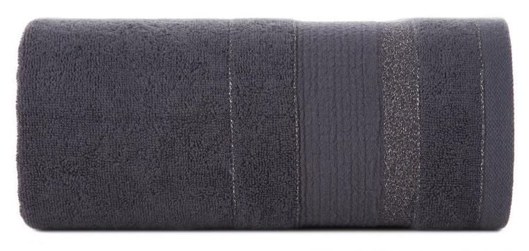 Eurofirany, komplet ręczników, April, 3 szt., grafitowy