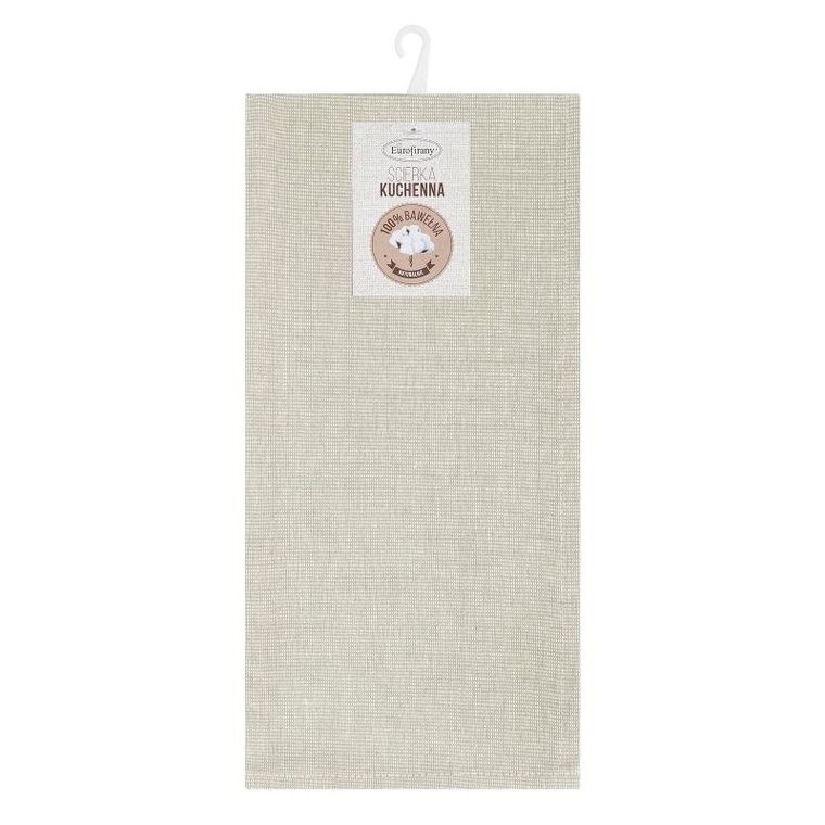 Eurofirany, komplet ręczników kuchennych, 2 szt., Karin, 50-70 cm, beżowy
