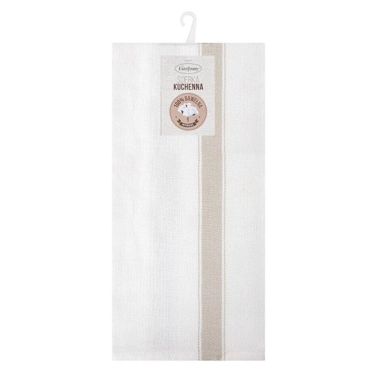 Eurofirany, komplet ręczników kuchennych, 2 szt., Sofia, 50-70 cm, beżowy