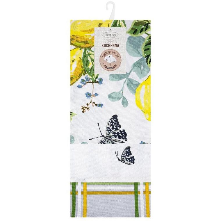 Eurofirany, komplet ręczników kuchennych, lemon, 50-70 cm, żółty