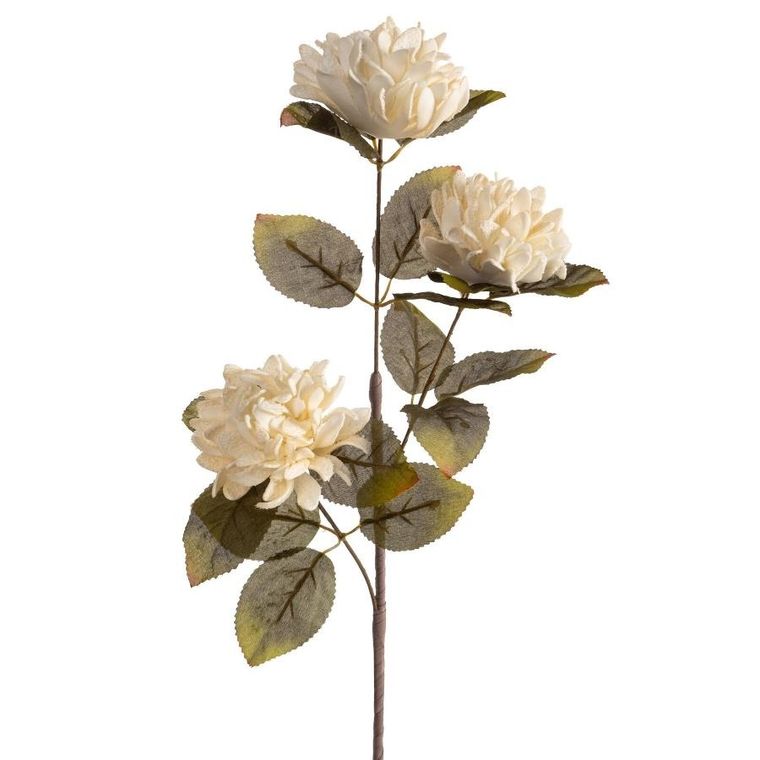 Eurofirany, kwiat flore, 12-67 cm, kremowy