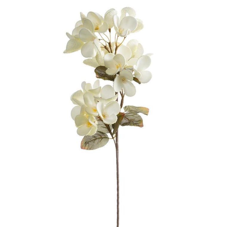 Eurofirany, kwiat flore, 17-70 cm, kremowy