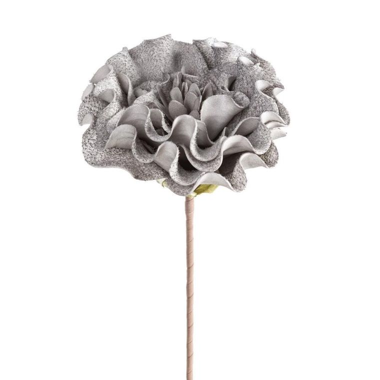 Eurofirany, kwiat flore, 20-65 cm, srebrny