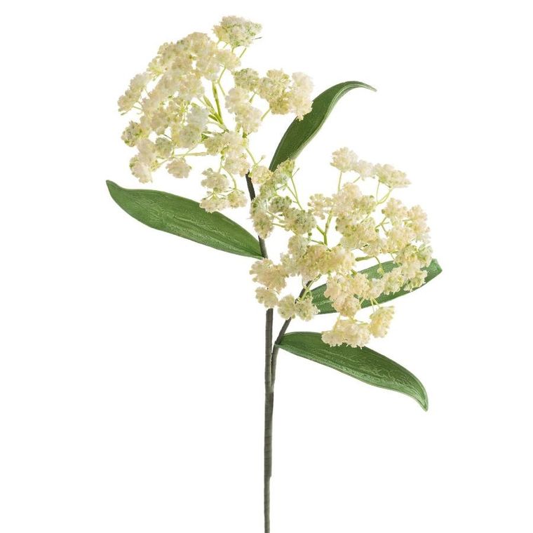 Eurofirany, kwiat flore, 20-73 cm, kremowy