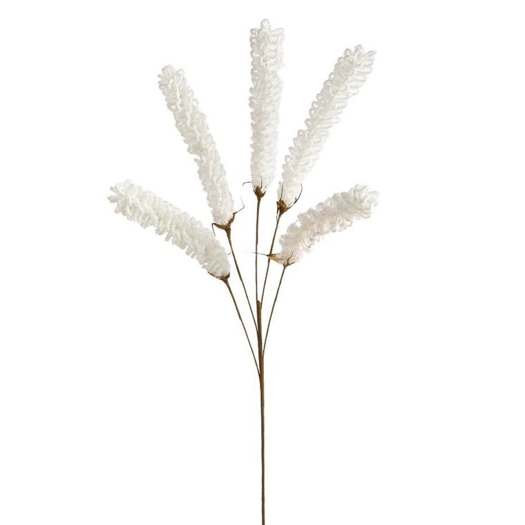 Eurofirany, kwiat flore, 4-90 cm, biały