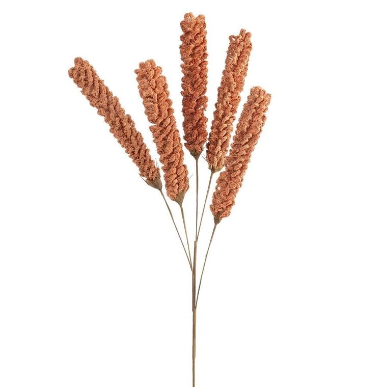 Eurofirany, kwiat flore, 4-90 cm, brązowy