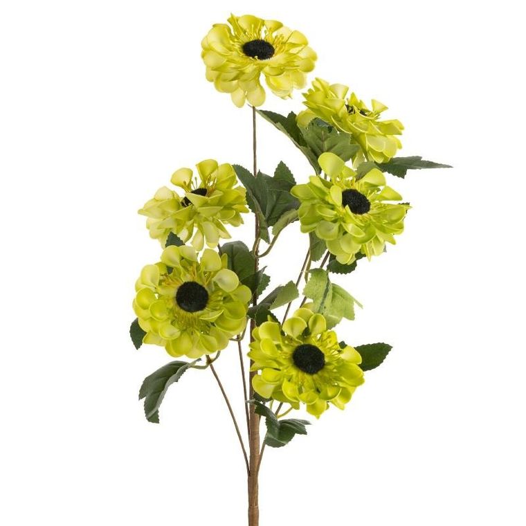 Eurofirany, kwiat Flore, 53 cm, zielony