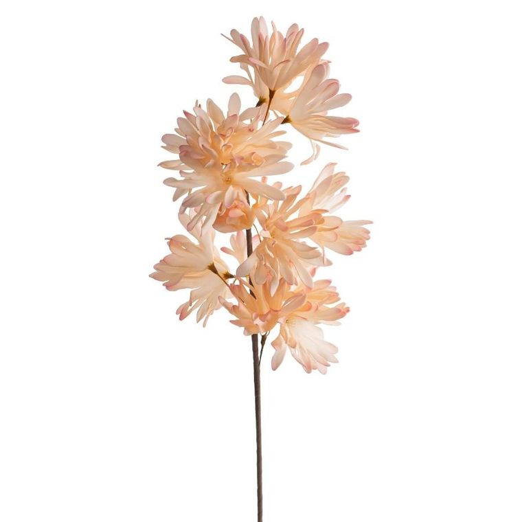 Eurofirany, kwiat flore, 6-75 cm, jasnopomarańczowy