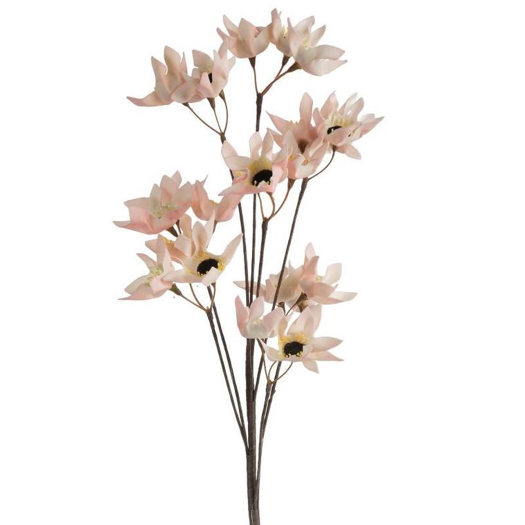 Eurofirany, kwiat Flore, 79 cm, różowy