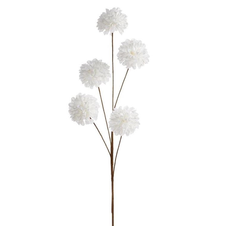 Eurofirany, kwiat flore, 8-80 cm, biały