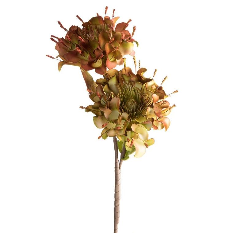 Eurofirany, kwiat flore, 88 cm, zielony