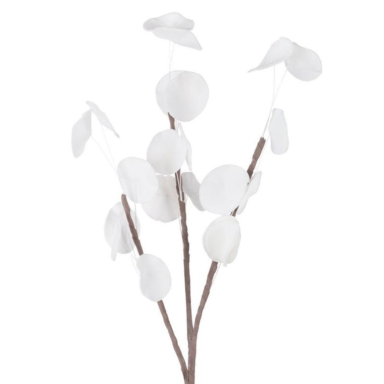 Eurofirany, kwiat Flore, biały