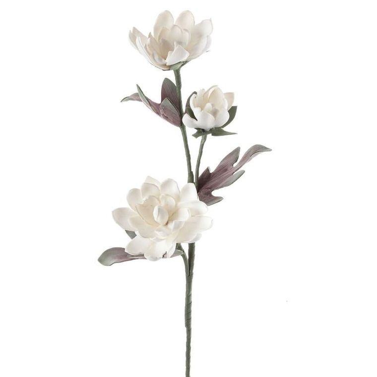 Eurofirany, kwiat flore, biały