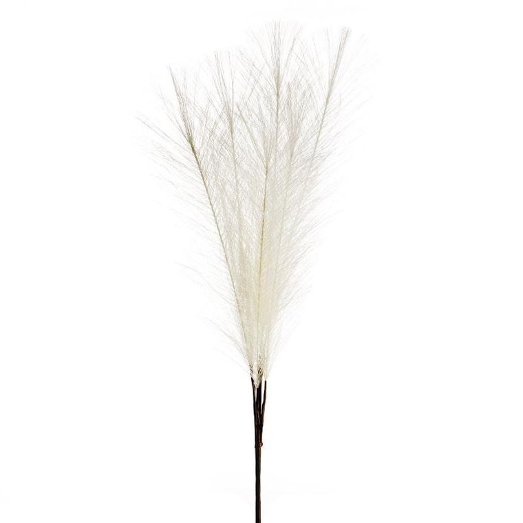 Eurofirany, kwiat Flore, długość 70 cm, długość trawa 35 cm, kremowy