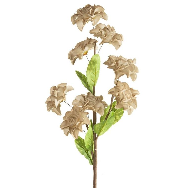 Eurofirany, kwiat flore, o 20-65 cm, ciemnobeżowy