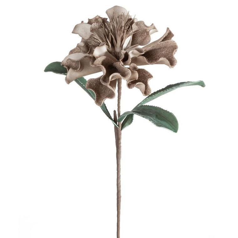 Eurofirany, kwiat flore, o 30-75 cm, ciemnobeżowy