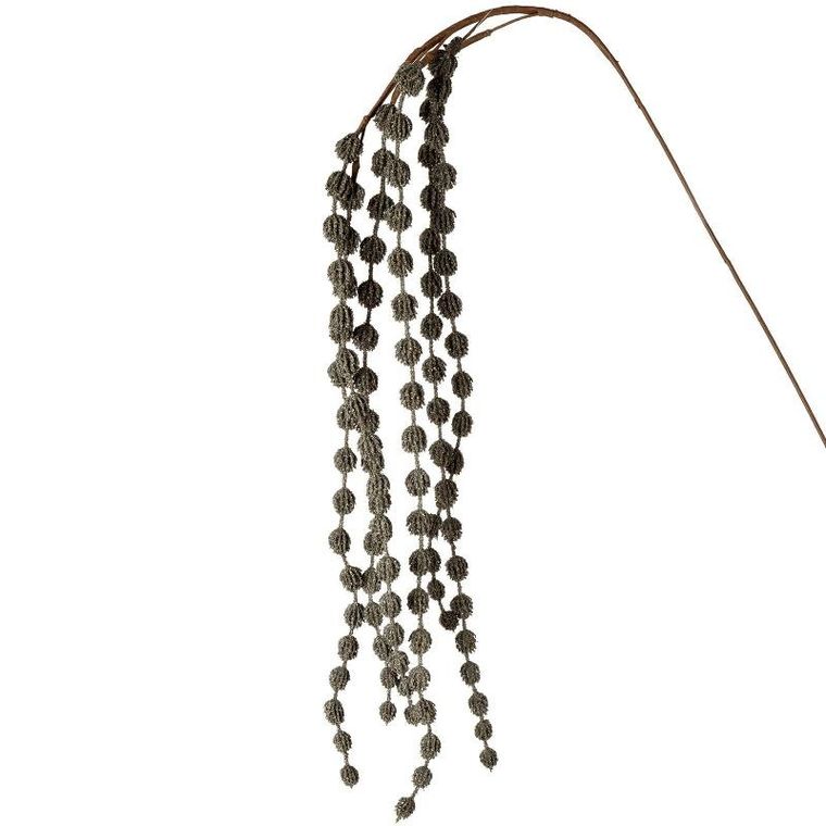 Eurofirany, kwiat Natu, 100 cm, stalowy