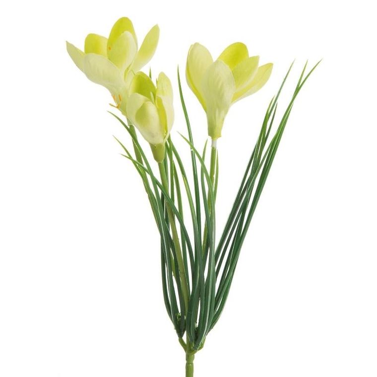 Eurofirany, kwiat natu, 30 cm, zielony