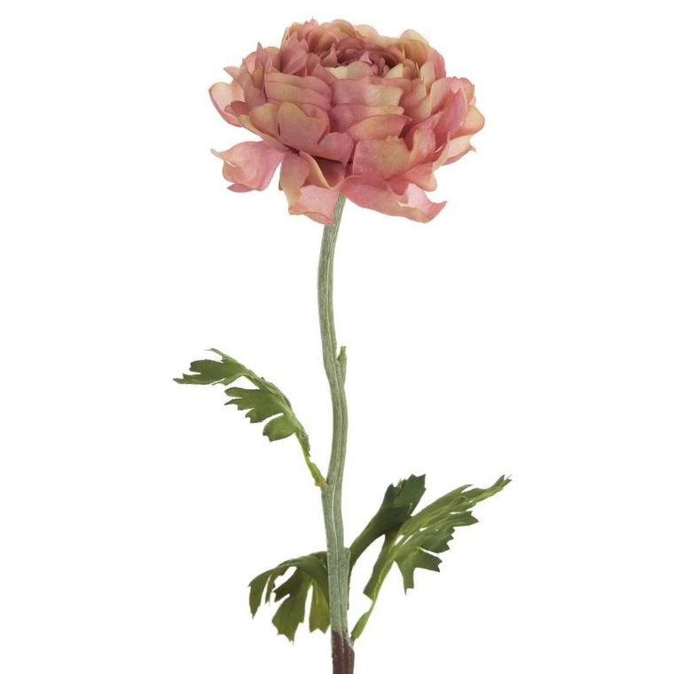 Eurofirany, kwiat natu, 53 cm, ciemnoróżowy