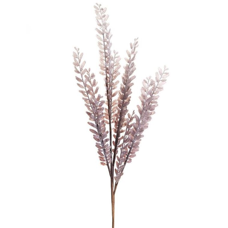 Eurofirany, kwiat Natu, 63 cm, wrzosowy