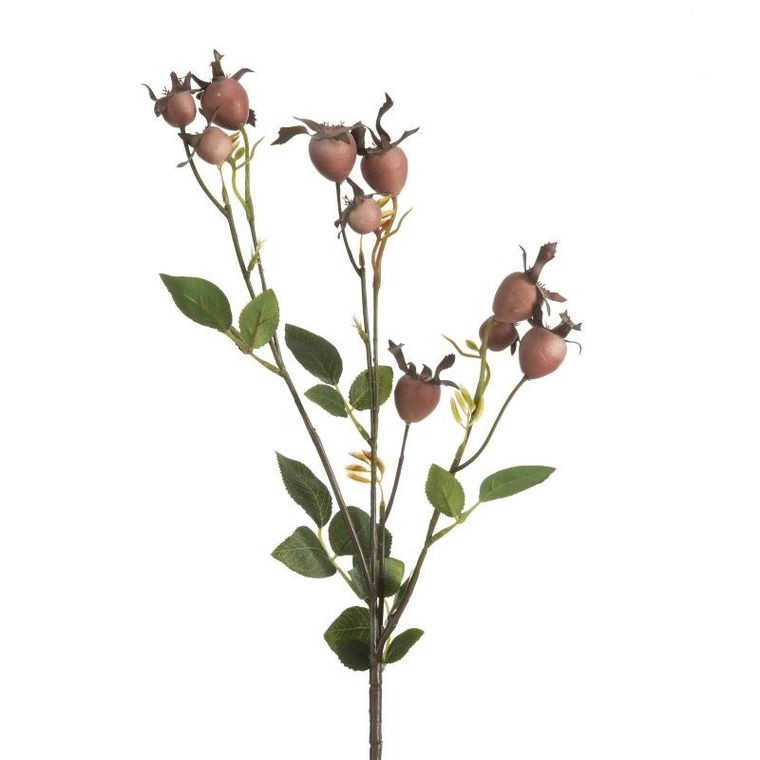 Eurofirany, kwiat Natu, 74 cm, pudrowy róż