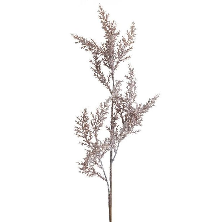 Eurofirany, kwiat Natu, 76 cm, brązowy