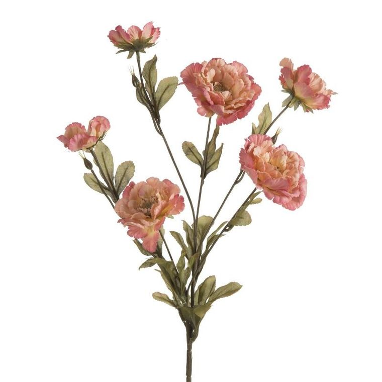 Eurofirany, kwiat Natu, 85 cm, różowy