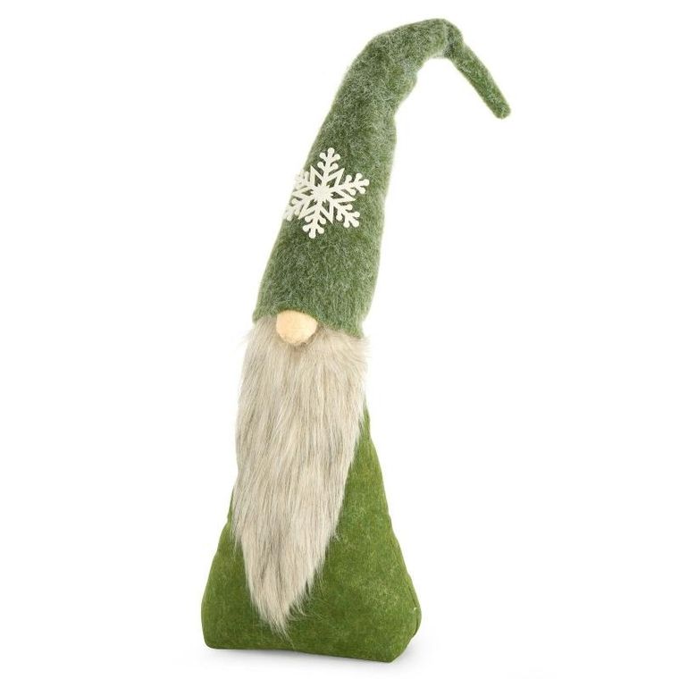 Eurofirany, lalka świąteczna dekoracyjna, 12-21-87 cm, zielony