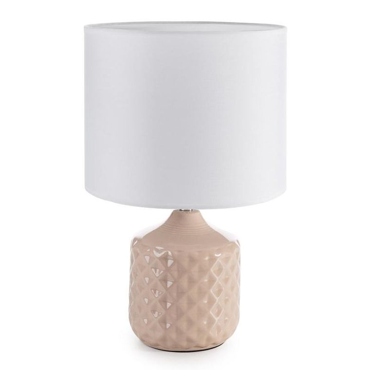 Eurofirany, lampa dekoracyjna, 28-28-44 cm, biały