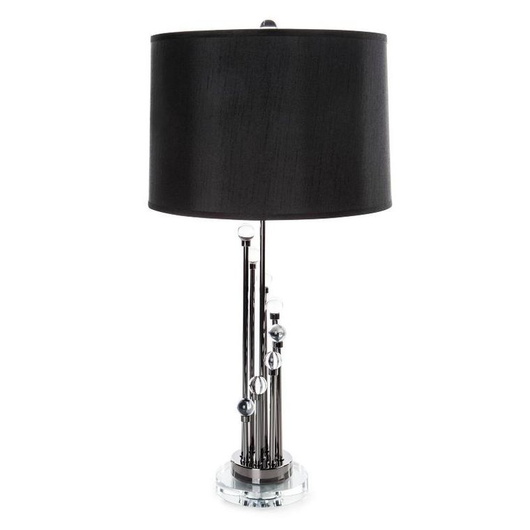 Eurofirany, lampa isla, 36-38-75 cm, czarny