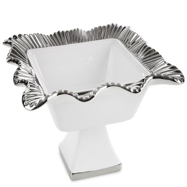 Eurofirany, misa dekoracyjna, Betsy, 28-28-20 cm, kremowy