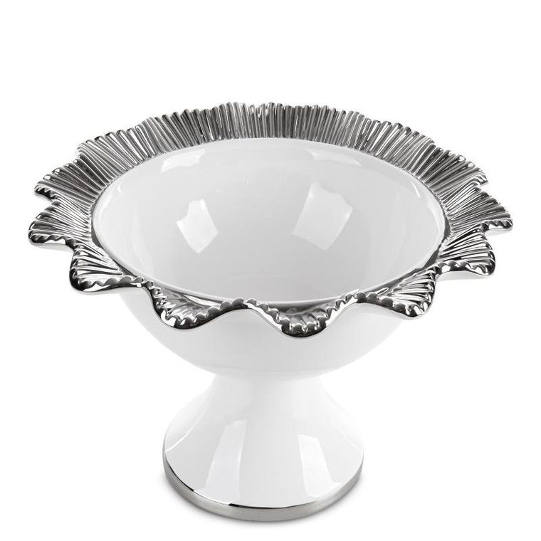 Eurofirany, misa dekoracyjna, Betsy, 28-28-22 cm, kremowy