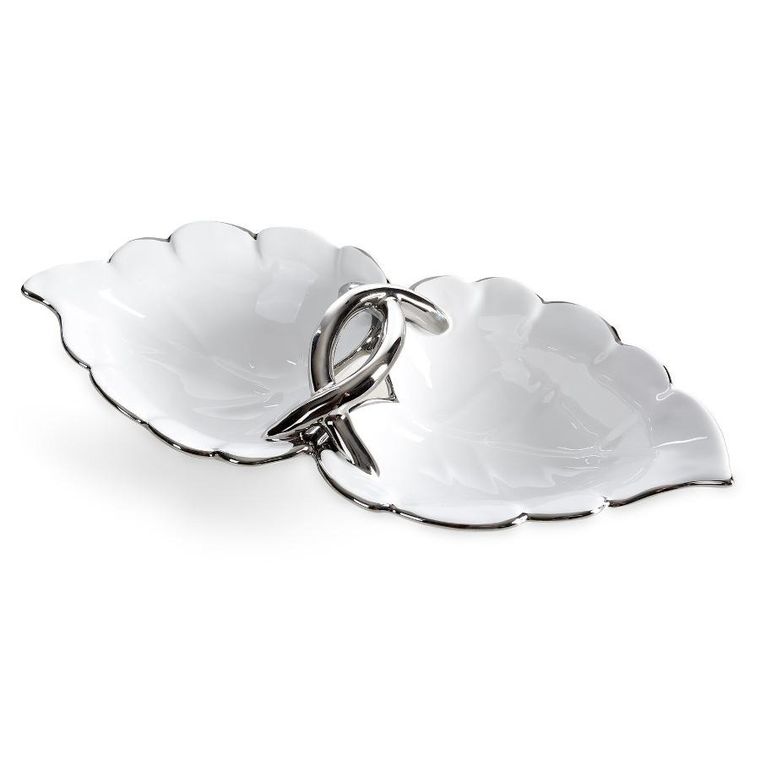 Eurofirany, misa dekoracyjna, Dona, 35-10-5 cm, biały