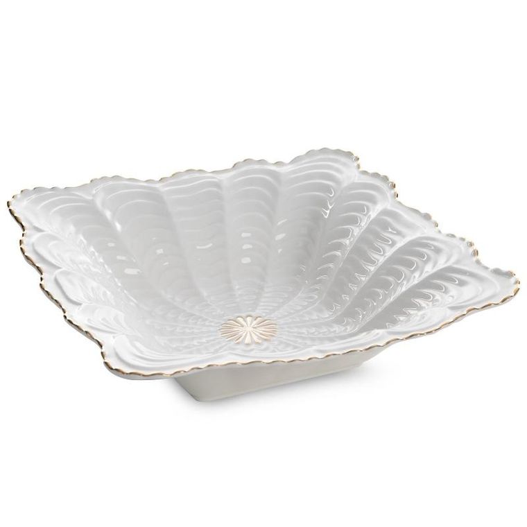 Eurofirany, misa dekoracyjna, Gaia, 27-27-7 cm, kremowy