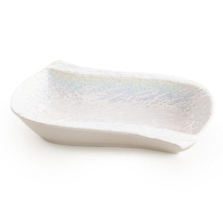 Eurofirany, misa dekoracyjna, Nina, 26-18-5 cm, perłowy