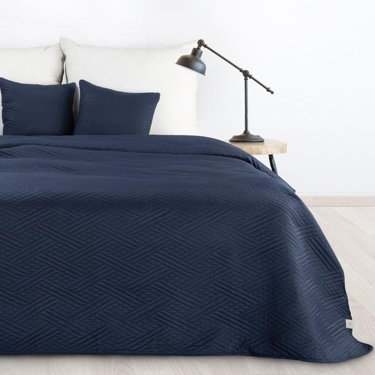 Eurofirany, narzuta d91, 200-220 cm, granatowy