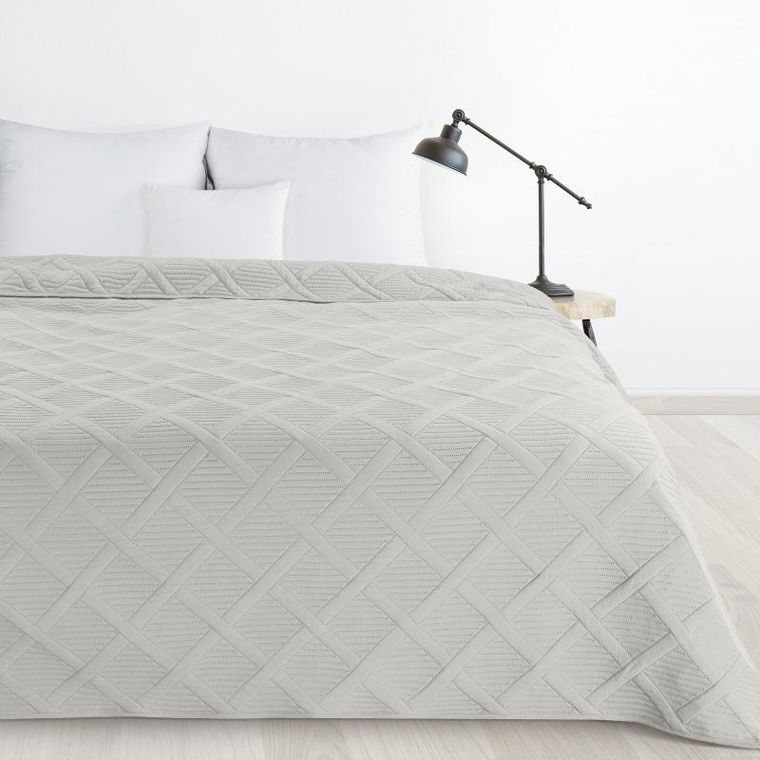 Eurofirany, narzuta d91 alara5, 170-210 cm, srebrny