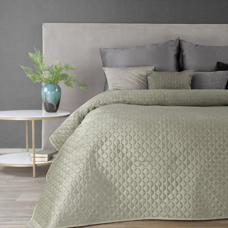 Eurofirany, narzuta Dimon, 200-220 cm, srebrny