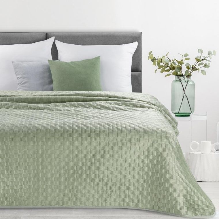 Eurofirany, narzuta Sofia, 200-220 cm, jasnozielony