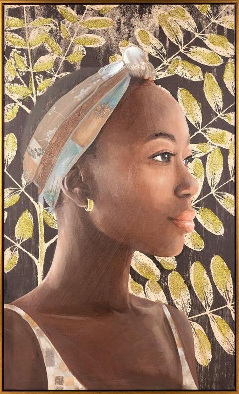 Eurofirany, obraz, 60-100 cm, czarny