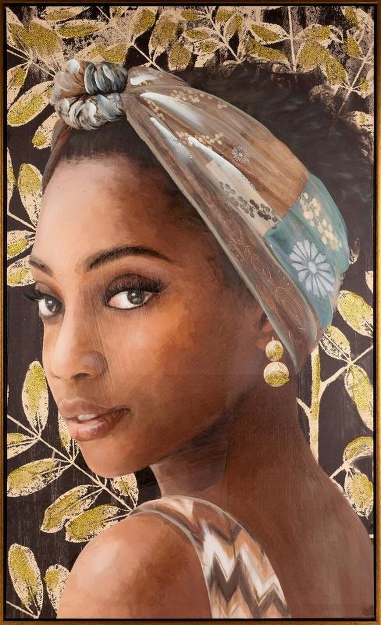 Eurofirany, obraz, 60-100 cm, czarny