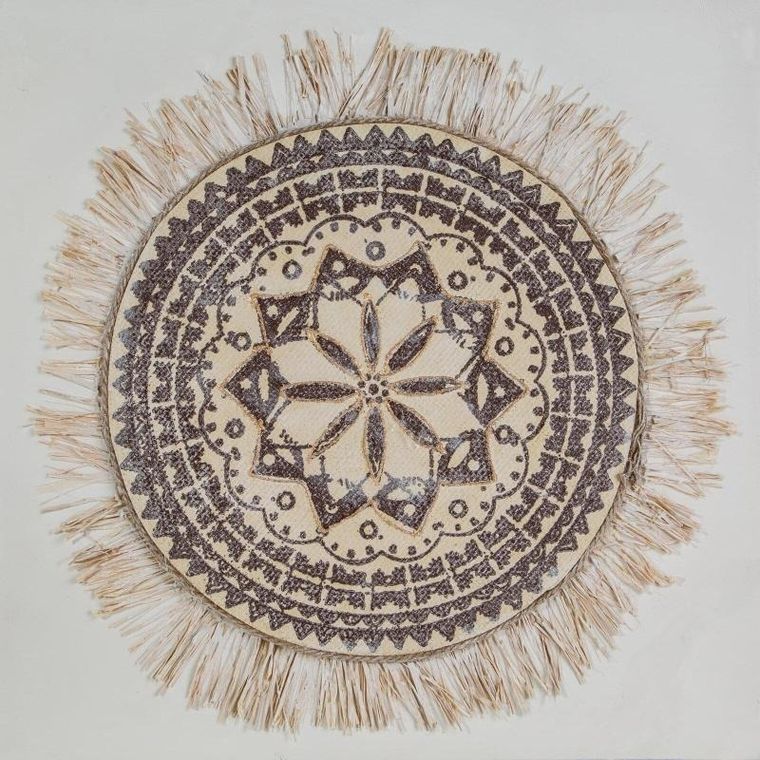 Eurofirany, obraz, 60-60 cm, beżowy