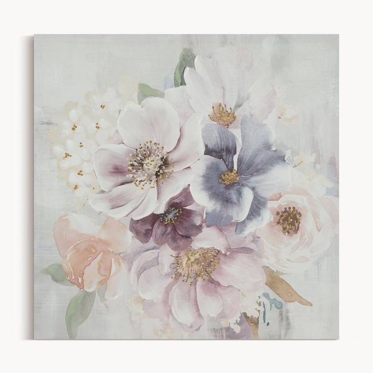 Eurofirany, obraz, 60-60 cm, popielaty