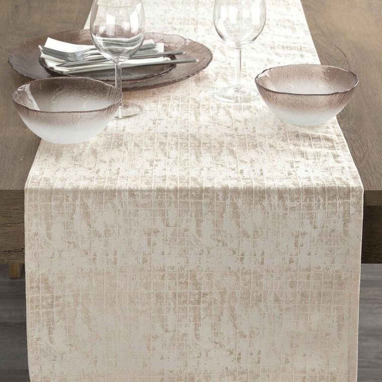 Eurofirany, obrus, Alina, 40-140 cm, beżowy