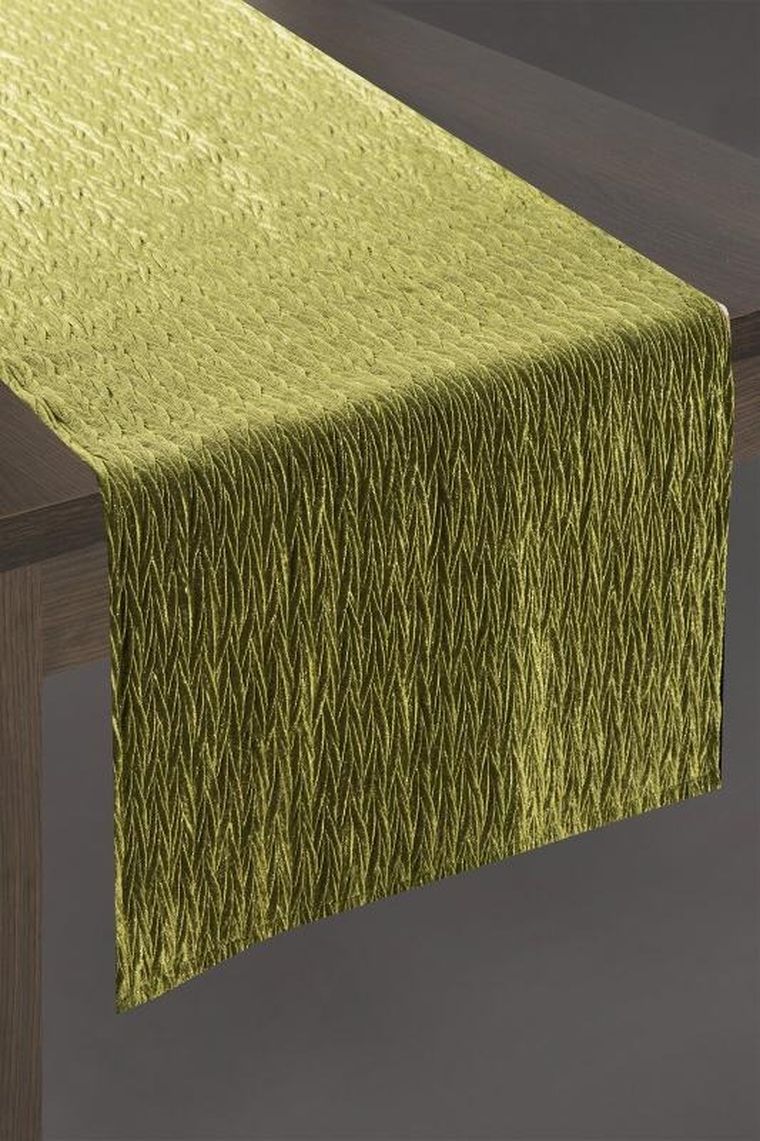 Eurofirany, obrus Aline, 40-140 cm, oliwkowy