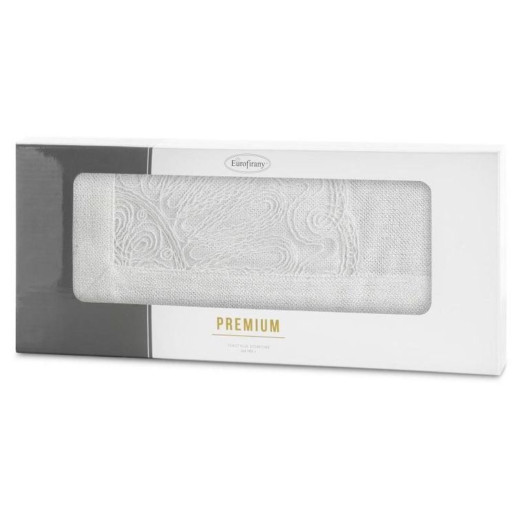Eurofirany, obrus Elen, 85-85 cm, biały